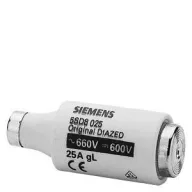   Siemens 5SD8025 Biztosíték betét Biztosíték méret = DIII 25 A 690 V/AC 5 db