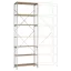 Manuflex RB2234 Polc alapmodul 200 kg (Sz x Ma x Mé) 97 x 3 x 80 cm Acél Cinkezett Ónozott Fa padló