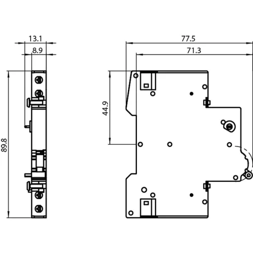 Siemens 5ST30132 5ST3013-2 Segédkapcsoló
