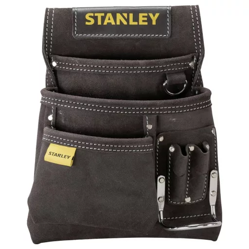 STANLEY Werkzeugtasche+Hammerhalter 3xFach+Halter Leder STST1-80114 Szerszámos táska tartalom nélkül (H x Sz x Ma) 28 x 9 x 25 cm