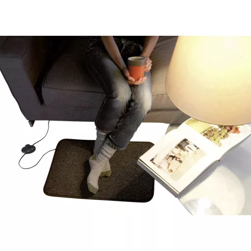 Elektromos fűtőszőnyeg 90 x 60 x 1,5 cm, bordó, Arnold Rak Heat Master 611259-B