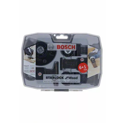 Bosch Accessories 2608664623 Best of Wood Merülő fűrészlap készlet 7 részes 1 készlet