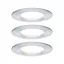 Fürdőszobai beépíthető lámpa 3 részes készlet LED LED 19.5 W IP44 Paulmann Nova Alumínium