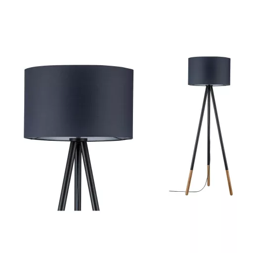 Paulmann Neordic Rurik 79633 Állólámpa LED E27 20 W Szürke, Fa