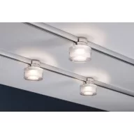   Paulmann Topa Dot Nagyfeszültségű sínrendszer lámpa URail Fixen beépített LED-es 4.9 W LED Króm, Átlátszó, Selyem