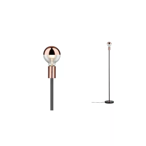 Paulmann Neordic Nordin 79614 Állólámpa LED E27 20 W Fekete, Vörösréz, matt