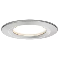   Fürdőszobai beépíthető lámpa 3 részes készlet LED LED 19.5 W IP44 Paulmann Nova Nemesacél (matt)