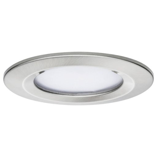 Fürdőszobai beépíthető lámpa 3 részes készlet LED LED 19.5 W IP44 Paulmann Nova Nemesacél (matt)