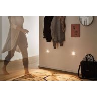   Paulmann 92923 LED-es beépíthető lámpa mozgásjelzővel LED Fixen beépített LED-es 2.7 W Fehér (fényes)