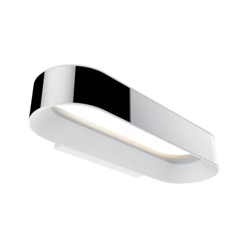 Paulmann Agena 70948 LED-es fürdőszobai fali lámpa 20 W Melegfehér Króm, Fehér (matt)