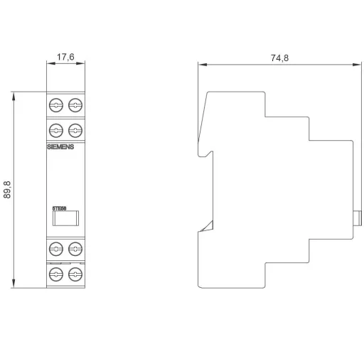 Szürke 6 mm² Siemens 5TE5800
