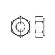   TOOLCRAFT DIN 2510 1.7218 forma NF AD W7 hatlapfejű csavaranya, standard forma, méret: NF M 48