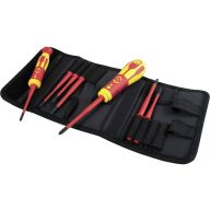   C.K Cserélhető penge készlet 10 részes Egyeneshornyú, Kereszthornyú Pozidriv, Plusz/mínusz VDE