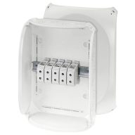   Hensel 62000163 Leágaztató doboz (H x Sz x Ma) 122 x 355 x 255 mm Élénk szürke (RAL 7035) IP66 1 db