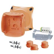   Hensel 62000180 Leágaztató doboz (H x Sz x Ma) 70 x 104 x 104 mm Narancs IP65, IP66 1 db