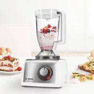 Bosch Haushalt MC812S814 Konyhagép 1250 W Ezüst, Fehér