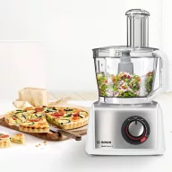 Bosch Haushalt MC812S814 Konyhagép 1250 W Ezüst, Fehér