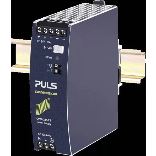 PULS CP10.241-C1 Kalapsínes tápegység 10 A 240 W Tartalom, tartalmi egységek rendelésenként 1 db