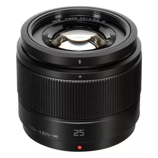 Panasonic Lumix G 1,7/25 H-H025E-K Standard objektív f/22 - 1.7 25 mm