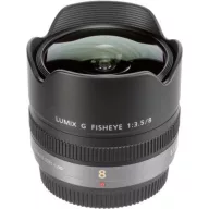   Panasonic Lumix G 3,5/8 Fisheye H-F008E Halszem objektív f/22 - 3.5 8 mm