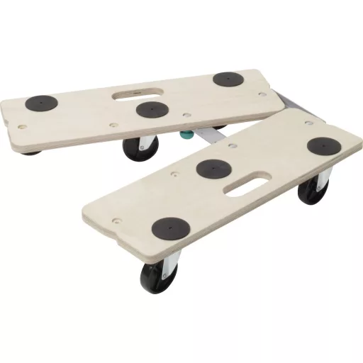 Wolfcraft 5542000 Bútorszállító görgők Terhelés (max.): 250 kg 565 mm x 390 mm x 120 mm Görgők száma 6