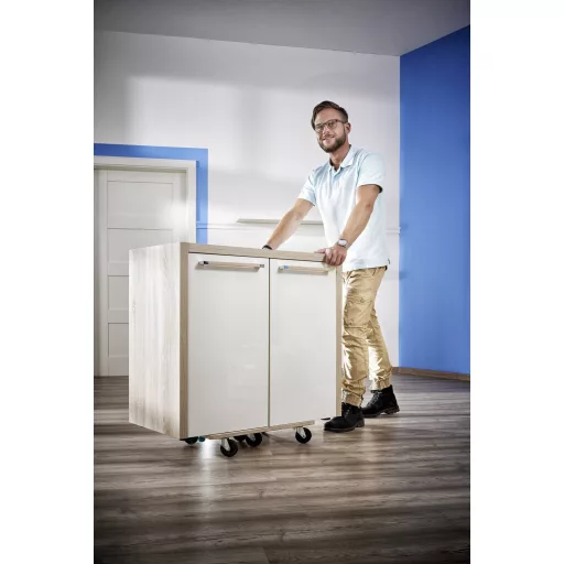 Wolfcraft 5542000 Bútorszállító görgők Terhelés (max.): 250 kg 565 mm x 390 mm x 120 mm Görgők száma 6