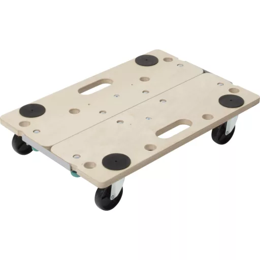 Wolfcraft 5548000 Bútorszállító görgők Terhelés (max.): 300 kg 565 mm x 390 mm x 960 mm Görgők száma 6