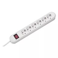   Bachmann 381.152K Elosztó kapcsolóval Fekete Védőérintkezős 1 db