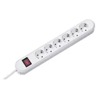   Bachmann 381.252K Elosztó kapcsolóval Fehér Védőérintkezős 1 db