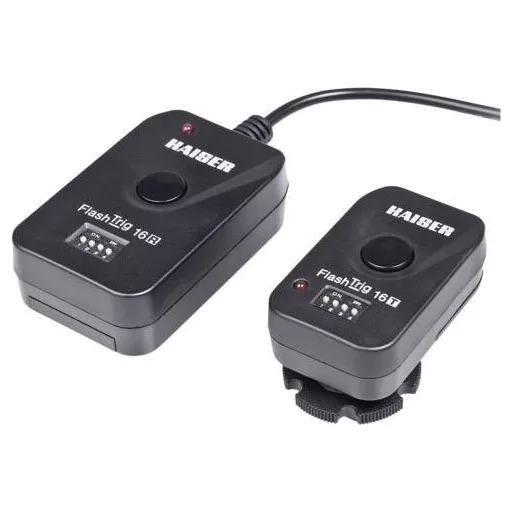 Kaiser Fototechnik Kaiser FlashTrig 16 Set Funk-Studioblitz 7016 Távoli kioldó