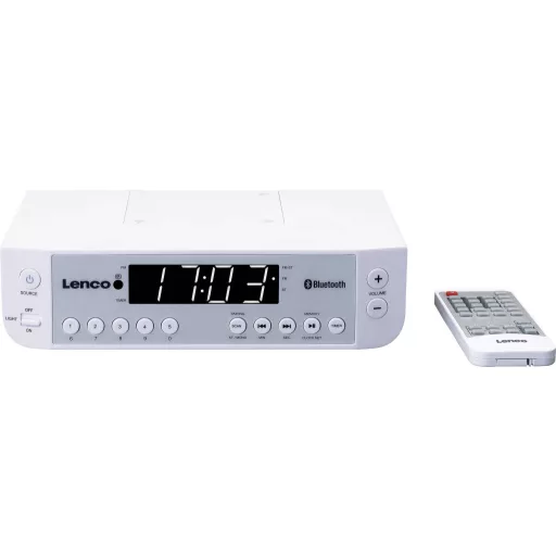 Lenco KCR-100 Konyhai rádió URH Bluetooth® Fehér