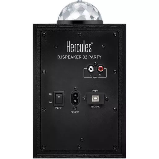 Hercules DJSpeaker 32 Party Aktív monitor hangfal 7.6 cm 3 coll 30 W 1 pár