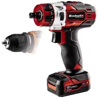   Einhell TE-CD 18/40 Li-Solo TE-CD 12/1 X-Li (1x2,0Ah) 4513592 Akkus fúrócsavarozó 12 V 2000 mAh Lítiumion Töltővel, akkuval