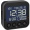 TFA Dostmann 60.2552.01 Rádiójel vezérlésű Ébresztőóra Fekete Riasztási idők 2 Nagy kijelző