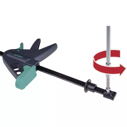 Wolfcraft 3036000 Munkaasztali szorító 3036000 Szorítási szélesség (max.): 120 mm