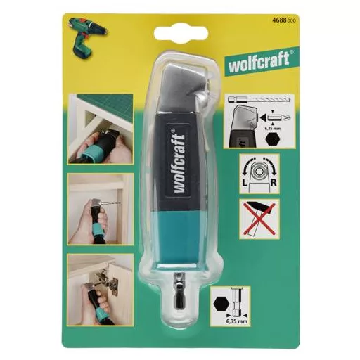 Wolfcraft 4688000 Hajlított előtét Alkalmas (fúrógép) Wolfcraft