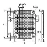   Schneider Electric NSYMR66 Szerelőlap (H x Sz) 600 mm x 600 mm Acél 1 db
