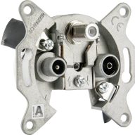   Schwaiger DSE950531 Antenna csatlakozó TV, SAT, UKW Falra szerelhető Külön csatlakozódoboz