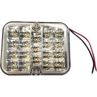   Berger & Schröter Tolatólámpa Nyitott kábelvégek Tolató fényszóró hátul 12 V Átlátszó akrilüveg Átlátszó üveg