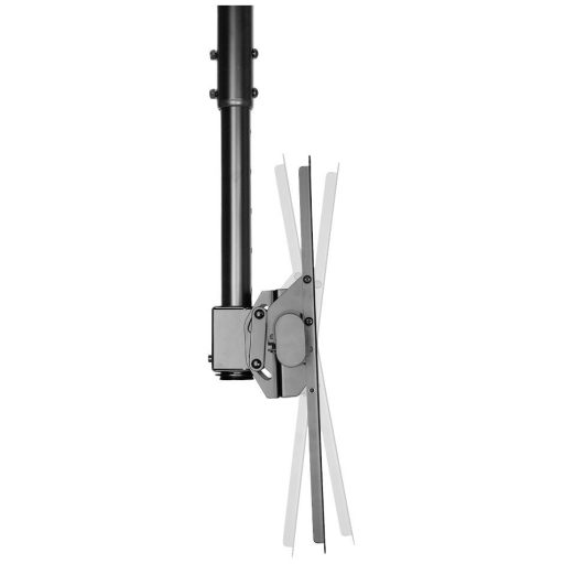 Neomounts NM-C440BLACK TV mennyezeti tartó 81,3 cm (32) - 152,4 cm (60) Dönthető + forgatható