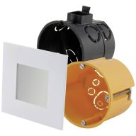   Heitronic 27632 4002940276329 LED-es beépíthető lámpa LED Fixen beépített LED-es 2 W Fehér