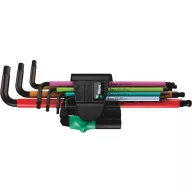   Wera 950/7 Hajlított csavarhúzó készlet 1.5 mm, 2 mm, 2.5 mm, 3 mm, 4 mm, 5 mm, 6 mm 7 részes