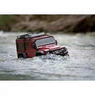   Traxxas Landrover Defender Brushed RC modellautó Elektro Crawler 4WD RtR 2,4 GHz