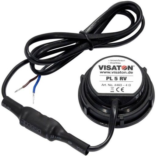 Visaton PL 5 RV 1.6 coll 4 cm Szélessávú hangszóró 10 W 4 Ω Fekete