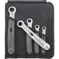   Stahlwille 96411005 240/5 Racsnis egygyűrűs kulcs készlet 5 részes Kulcsszélesség (metrikus) 10 - 19 mm