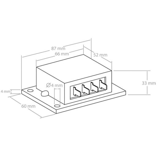 Teljesítményszabályozó modul, 110 - 240 V/AC, 4000 VA, KEMO M028N