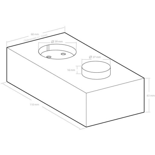 Teljesítményszabályozó modul, 180-240 V/AC, KEMO FG002N