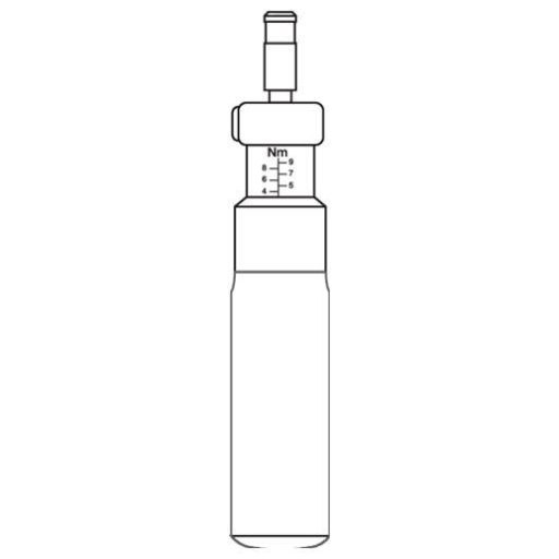 Gedore 757-06 Forgatónyomatékos csavarhúzó 1.2 - 6 Nm DIN EN ISO 6789