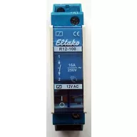   Eltako R12-100-12V Kapcsoló relé Névleges feszültség: 12 V Max. kapcsolási áram: 8 A 1 záró 1 db