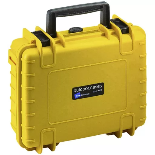 B & W International Outdoor bőrönd outdoor.cases Typ 1000 4.1 l (Sz x Ma x Mé) 270 x 215 x 105 mm Sárga 1000/Y/SI
